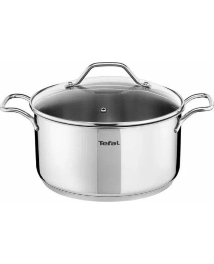 Кастрюля Tefal B8644674 d=24см (без крышки) серебристый (2100125815)