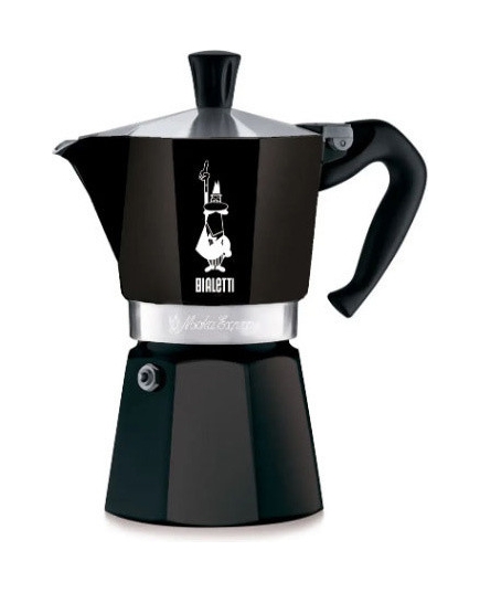 Кофеварка Bialetti Moka Express 0.27л алюминий черный (4953)