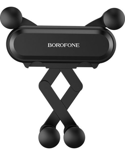 Автомобильный держатель BOROFONE BH19 Eddie air outlet gravity (черный)