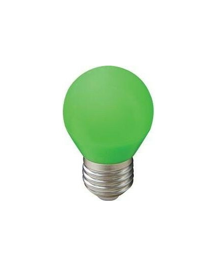 Лампа светодиодная ECOLA globe color 5,0W G45 220V E27 Green шар Зеленый матовая колба 77x45(1/10/100)