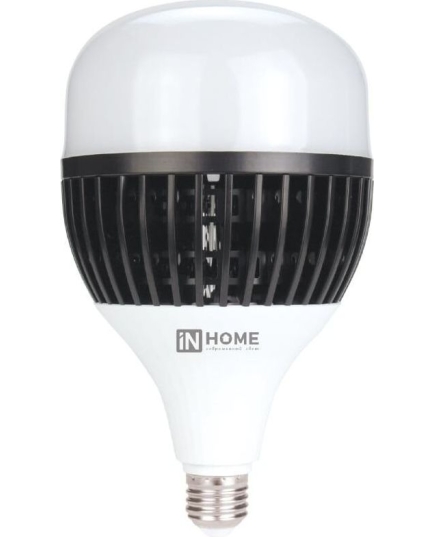 Лампа светодиодная IN HOME LED-HP-PRO (4690612035703) 150Вт 230В E27 с адаптером Е40 6500К 14250Лм