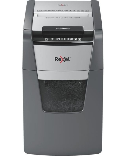 Шредер Rexel Optimum AutoFeed 130M 2020130MEU черный с автоподачей