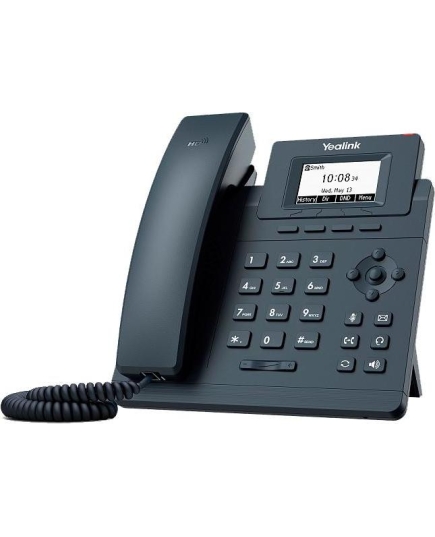 VoIP-телефон Yealink SIP-T30P черный, без БП (SIP-T30P without PSU)