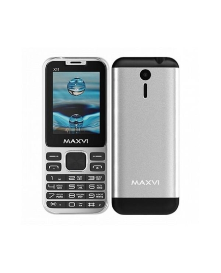 Мобильный телефон MAXVI X10i Metallic Silver