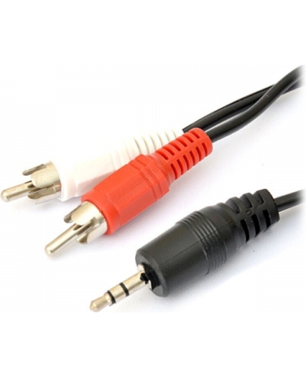 Кабель DeTech Audio DC3.5 2RCA 1,5 м