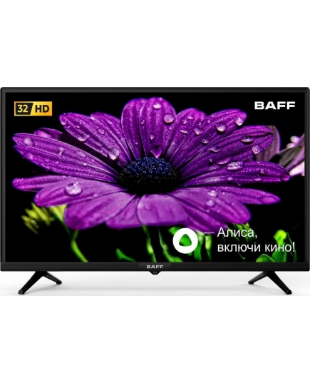 Телевизор 32" Baff 32Y HD-R, Smart, HD Ready, Яндекс ТВ