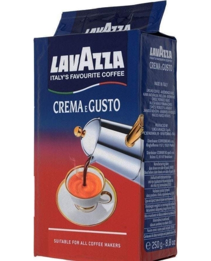 Кофе молотый Lavazza Crema E Gusto 250 г (8000070038769)