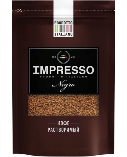 Кофе растворимый Impresso Negro 100 г (8057288870049)