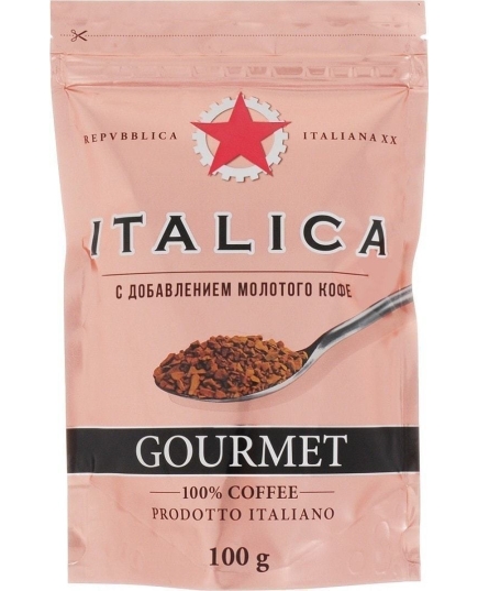 Кофе растворимый Italica Gourmet 100 г (4670016473165)