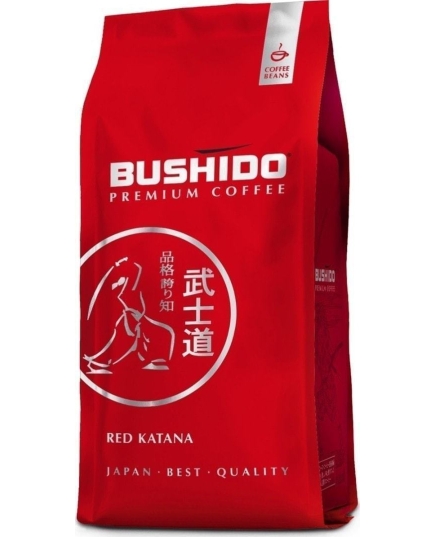 Кофе в зернах Bushido Red 1 кг (5060367340435)