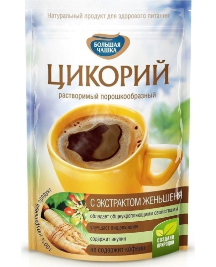 Цикорий Большая чашка Женьшень 85 г (4630007984971)