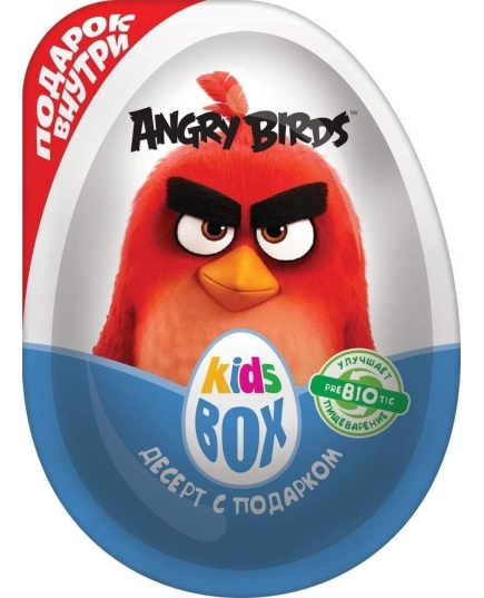 Кидсбокс Angry Birds Десерт с подарком 20 г (4640030359356)