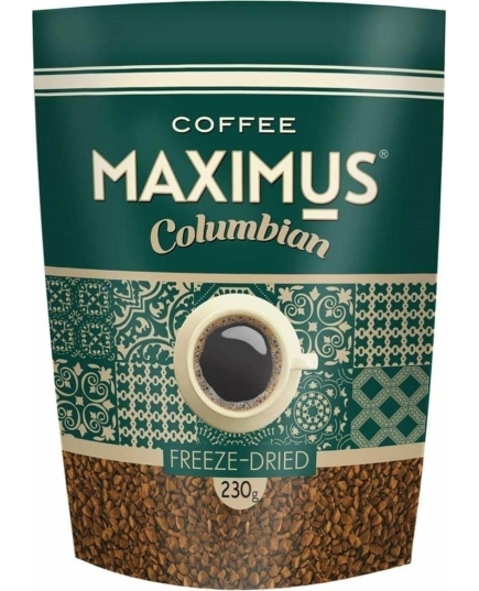 Кофе растворимый Maximus Columbian 230 г (4607051541351)