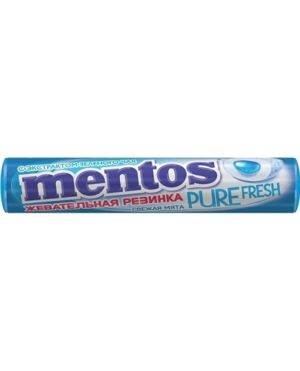 Жевательная резинка Mentos Pure Свежая мята 15.5 г (46214614)