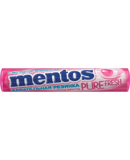 Жевательная резинка Mentos Pure Тутти-Фрутти 15.5 г (46214621)