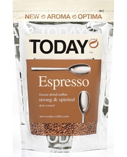 Кофе растворимый Today Espresso 75 г (5060300570097)