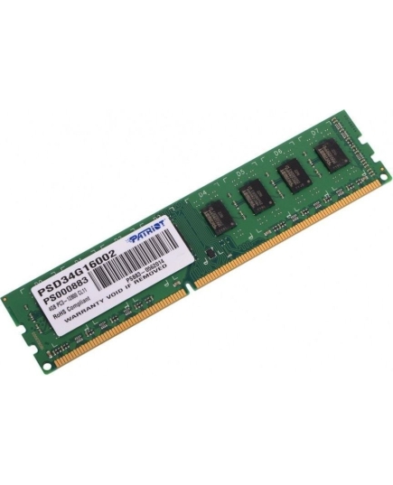 Оперативная память DDR3 4 ГБ Patriot Signature (PSD34G16002)