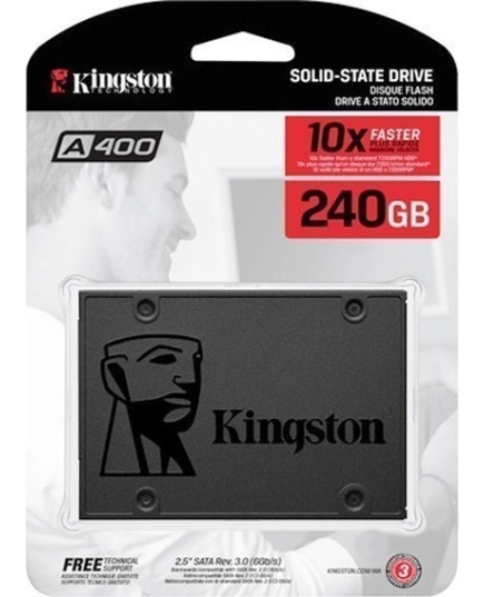 SSD-накопитель 240Гб Kingston A400 (SA400S37/240G)