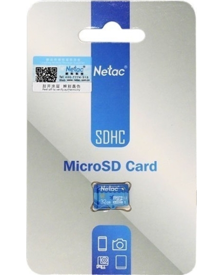 Карта памяти microSDHC 32 ГБ Netac P500 (NT02P500STN-032G-S)