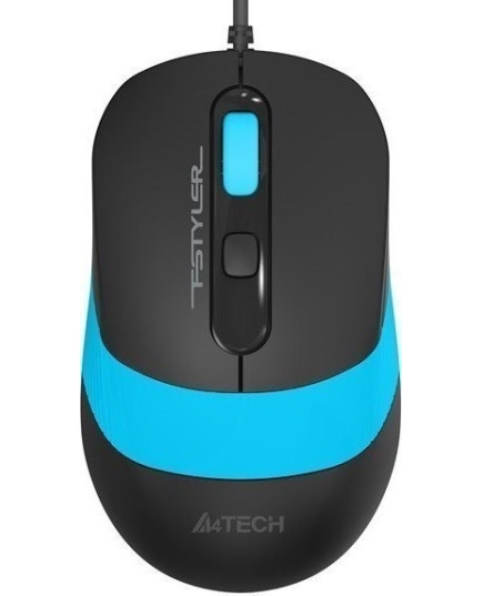 Мышь USB A4Tech Fstyler FM10 Black Blue