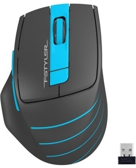 Мышь беспроводная A4Tech Fstyler FG30 Grey Blue