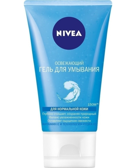 Гель для умывания и очищения Nivea Освежающий для нормальной кожи 150 мл (4005808669295)