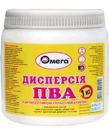 Дисперсия Omega ПВА ведро 1.0 кг