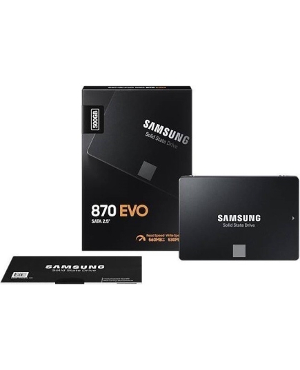 SSD-накопитель 500Гб Samsung 870 EVO (MZ-77E500BW)