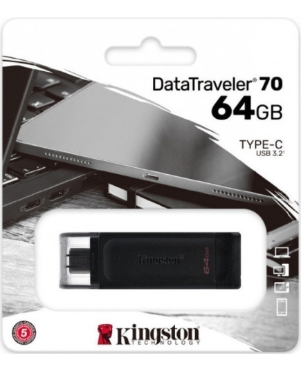 USB-флэш 64 ГБ Kingston DataTraveler DT70 (DT70/64GB)