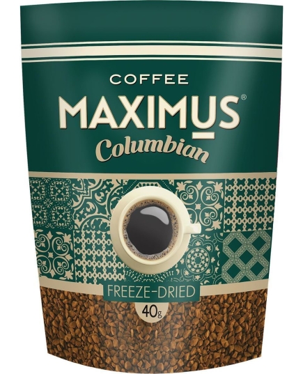 Кофе растворимый Maximus Columbian 40 г (4607051541368)