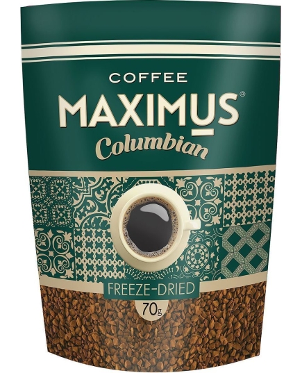 Кофе растворимый Maximus Columbian 70 г (4607051541337)