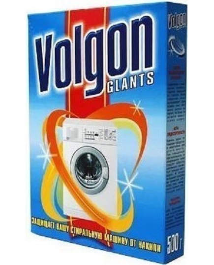 Средство для смягчения воды Volgon Glants 500г/22шт.(4607099200241)