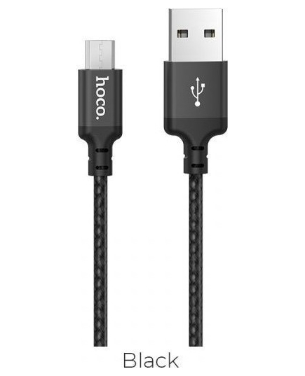 Кабель HOCO X14 micro USB Series Black