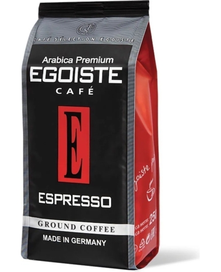 Кофе молотый Egoiste Espresso 250 г (4260283250172)