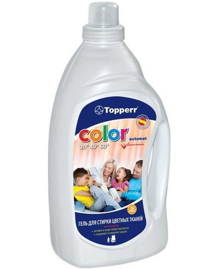 Гель-концентрат Topperr Color для стирки цветных тканей