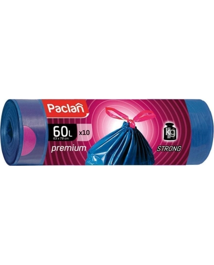 Paclan Premium Мешки для мусора 60 л 10 шт.