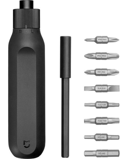 Отвертка с набором бит Xiaomi Mi x Wiha Ratchet Screwdriver (MJJLLSD002QW)