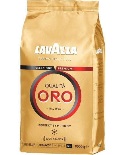 Кофе в зернах Lavazza Qualita Oro 1 кг (8000070020566)