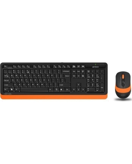 Комплект клавиатура + мышь A4Tech Fstyler FG1010 Black Orange