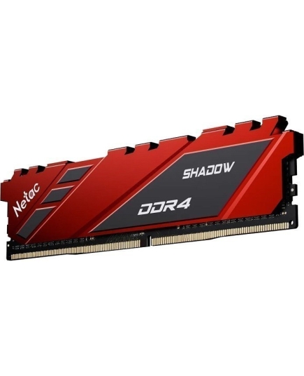 Оперативная память DDR4 16Гб Netac Shadow C16 Red (NTSDD4P32SP-16R)