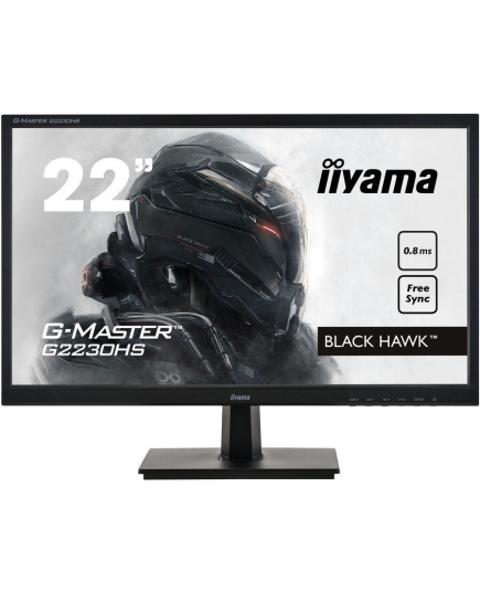 Монитор Iiyama 21.5&#8243; G-Master G2230HS-B1 черный TN LED 16:9 HDMI DisplayPort M/M Mat 250cd