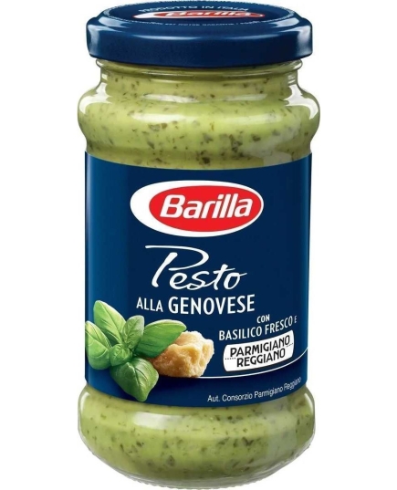 Соус Barilla Pesto alla Genovese с базиликом 190 г (8076809513753)