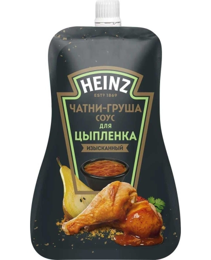 Соус Heinz Чатни-Груша для Цыпленка 230 г (4601674084677)