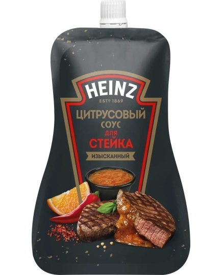 Соус Heinz Цитрусовый для Стейка 230 г (4601674084691)