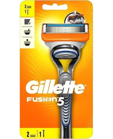 Бритвенный станок Gillette Fusion5 с 2 сменными картриджами