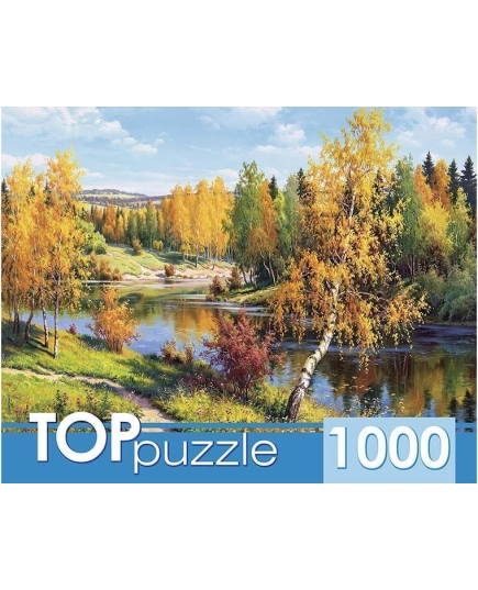 TOPpuzzle. ПАЗЛЫ 1000 элементов. П1000-1059 И. Прищепа. Золотая осень