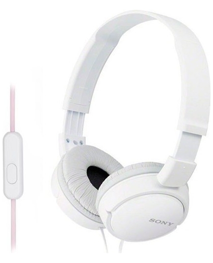 Наушники SONY MDR-ZX110AP белый