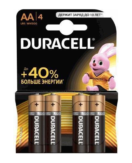 Батарейка DURACELL SIMPLY LR06 MN1500 1х4 шт.