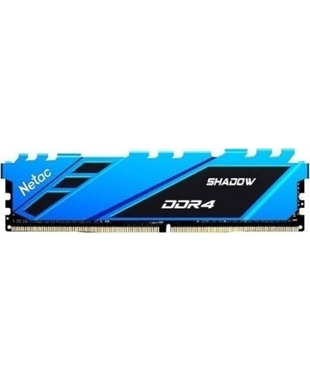 Оперативная память DDR4 8Гб Netac Shadow C16 Blue (NTSDD4P32SP-08B)