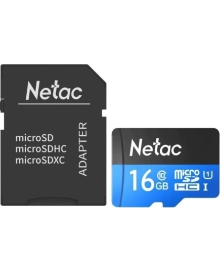 Карта памяти microSDHC 16 ГБ Netac P500 (NT02P500STN-016G-R)